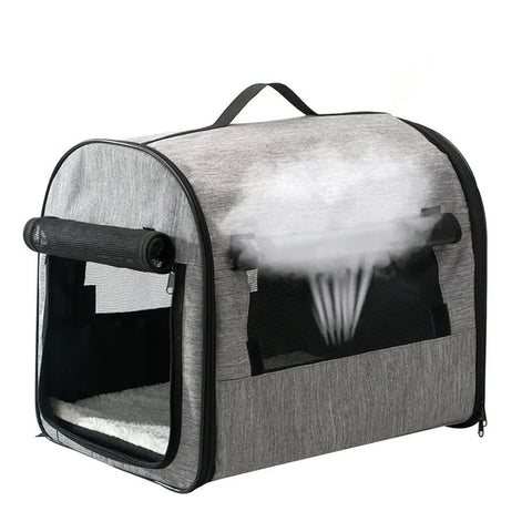 Practical foldable dog transport bag