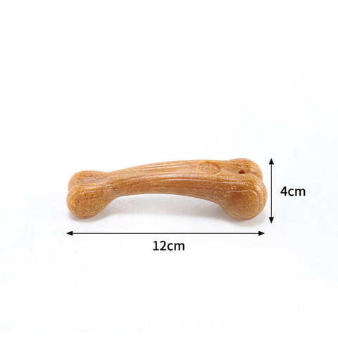 Durable dog chew toy with beef flavour